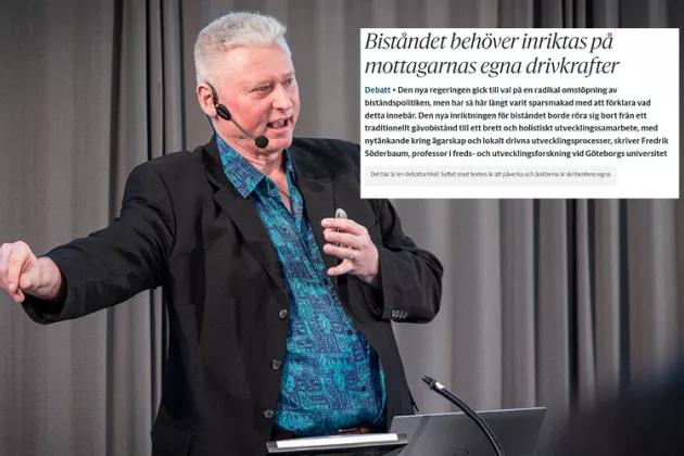 Fredrik Söderbaum wrote an op-ed 