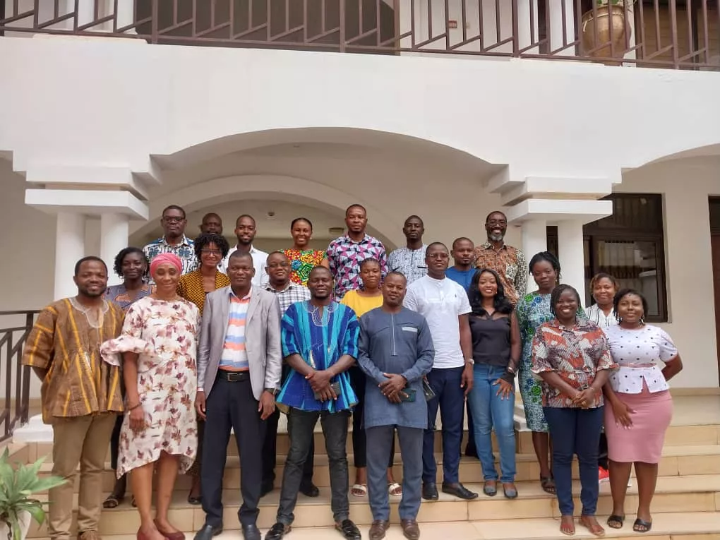 Participants in the 2023 Methodology course in Ghana.